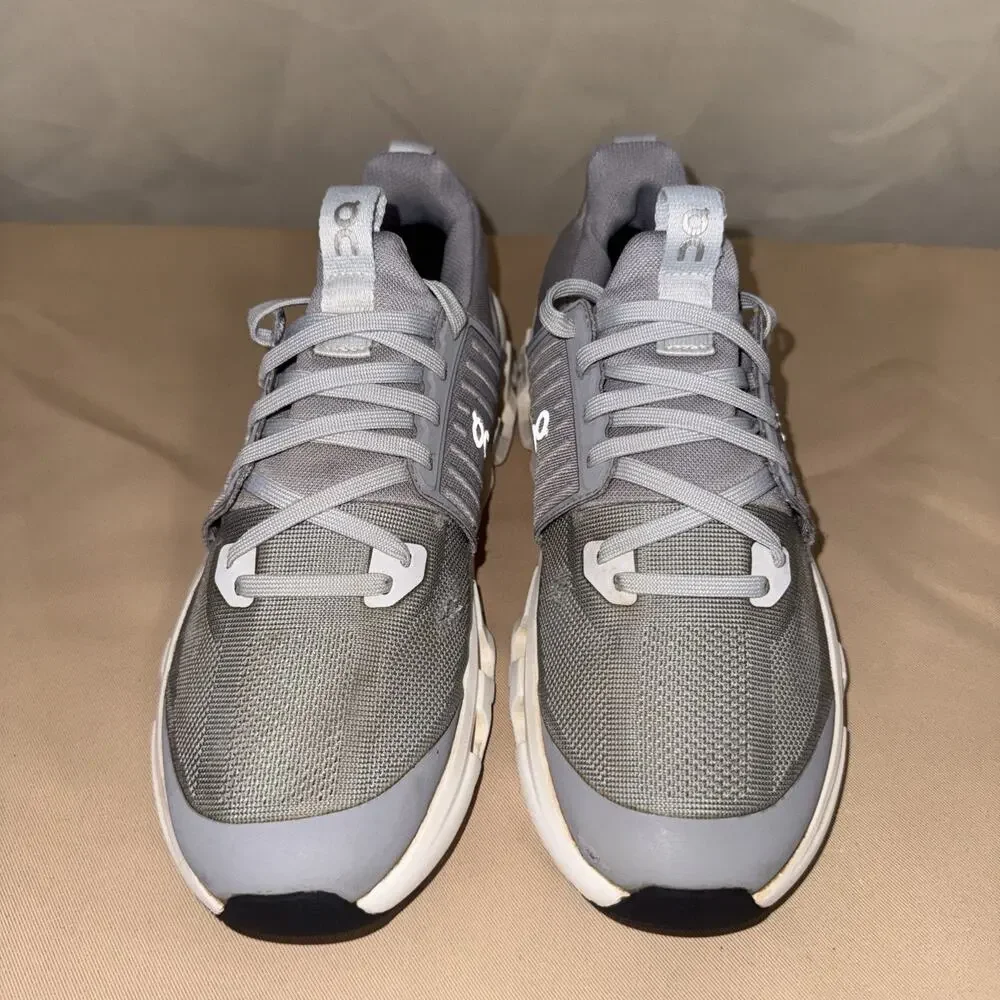 On Running Cloudnova Youth 6.5 Women’s 8 Gray Athletic Running Sneakers Shoes